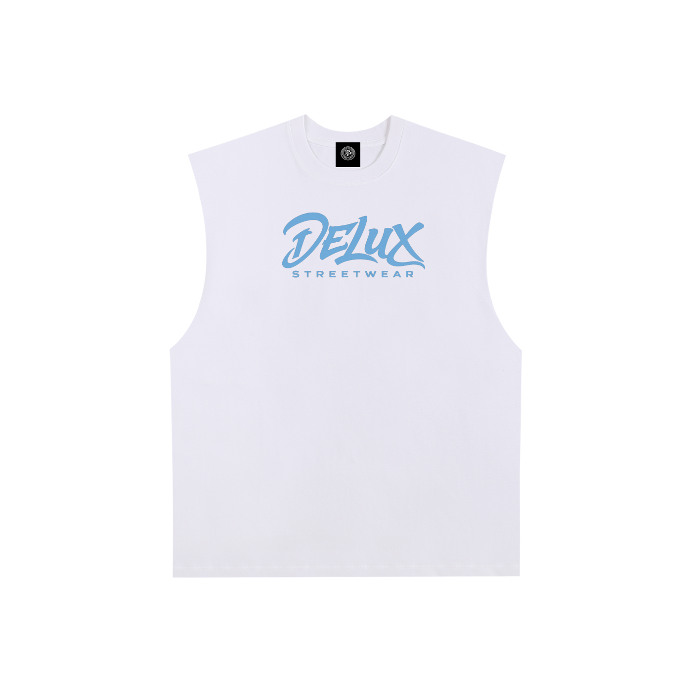 DeLuX Raw Edge Cotton Tank Top