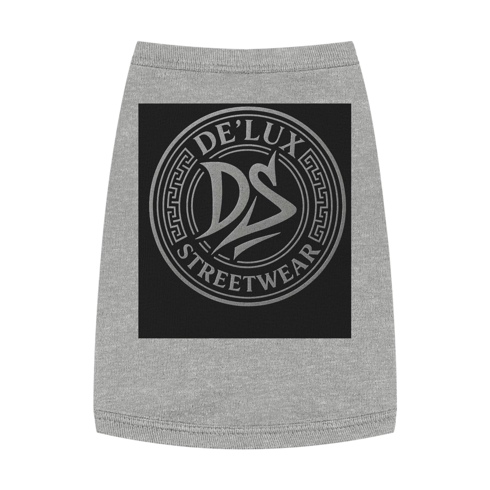 Pet Tank Top — De'Lux Streetwear Logo Dog/Cat Tee