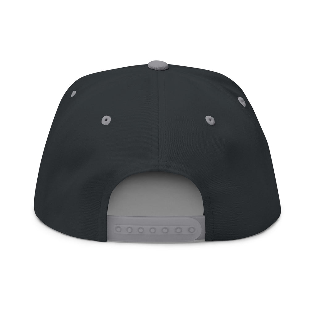 DeLuX Women Embroidered Butterfly Rhinestone Flat Bill Cap — Luxe 'Bee Lux' Snapback