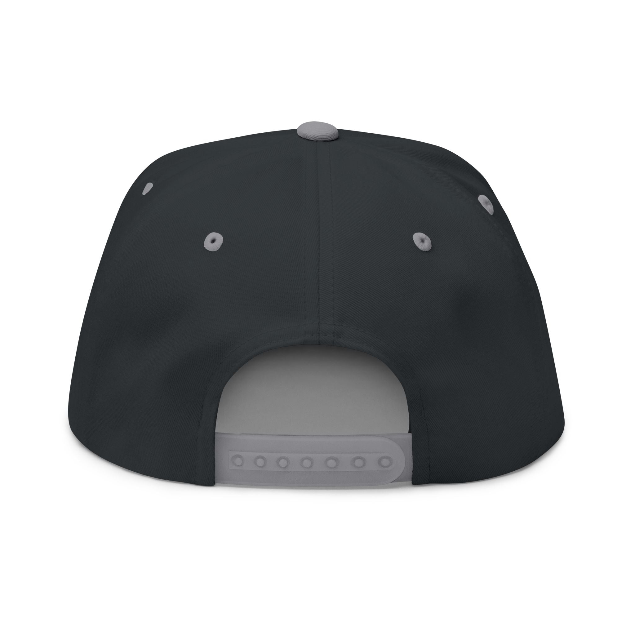 DeLuX Women Embroidered Butterfly Rhinestone Flat Bill Cap — Luxe 'Bee Lux' Snapback
