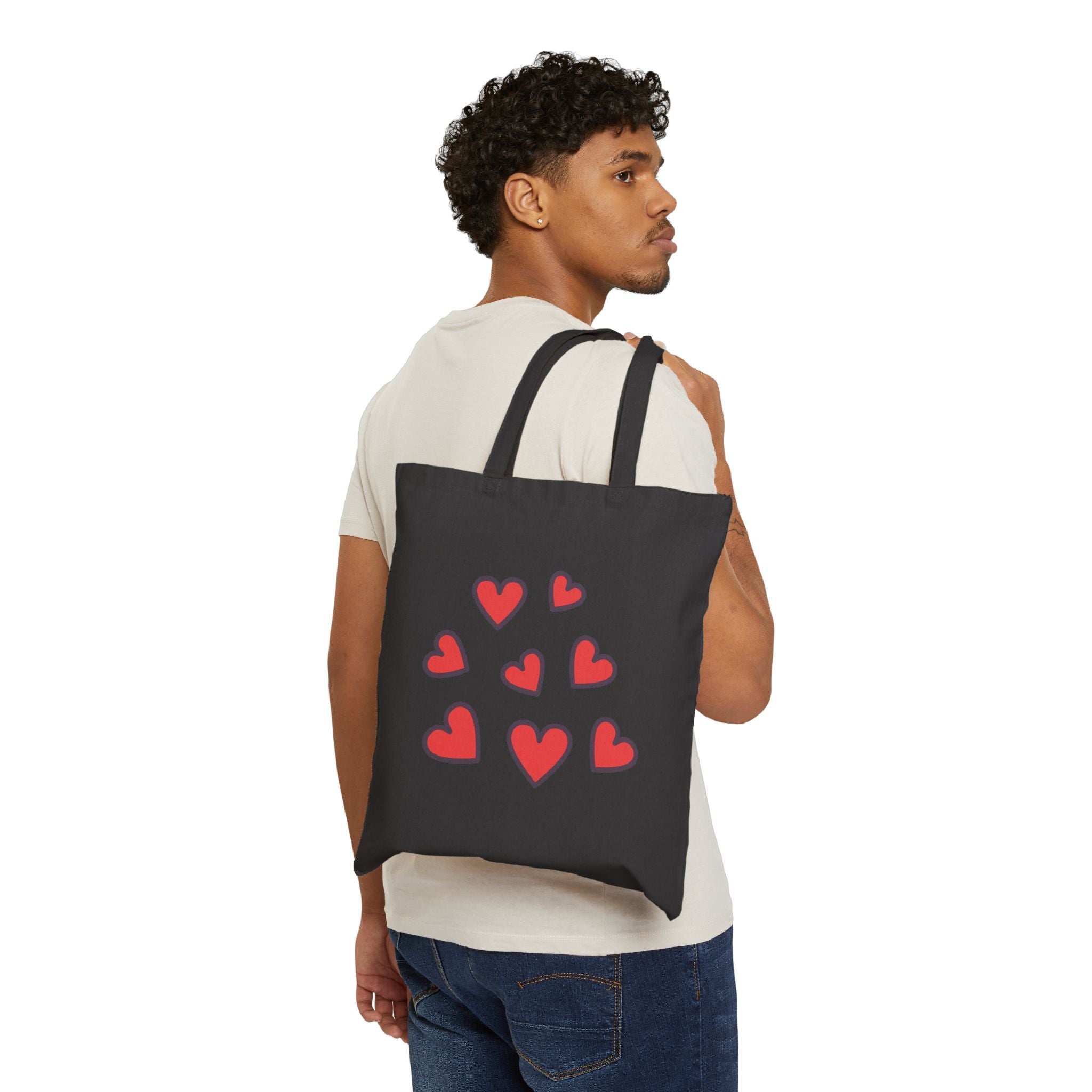 Canvas Tote Bag — De'Lux Streetwear Logo Eco Shopper