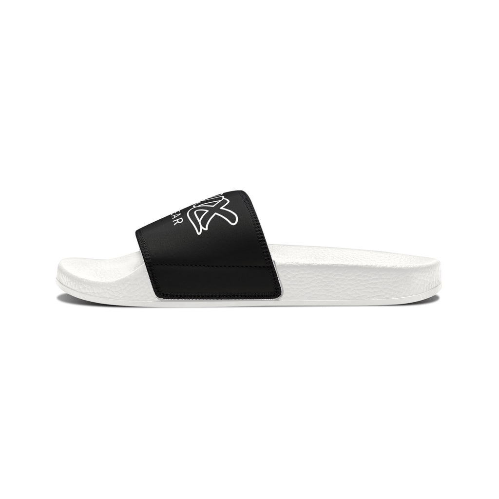 Youth Slide Sandals — 'Delux Streetwear' Adjustable Removable-Strap Pool & Casual Slides