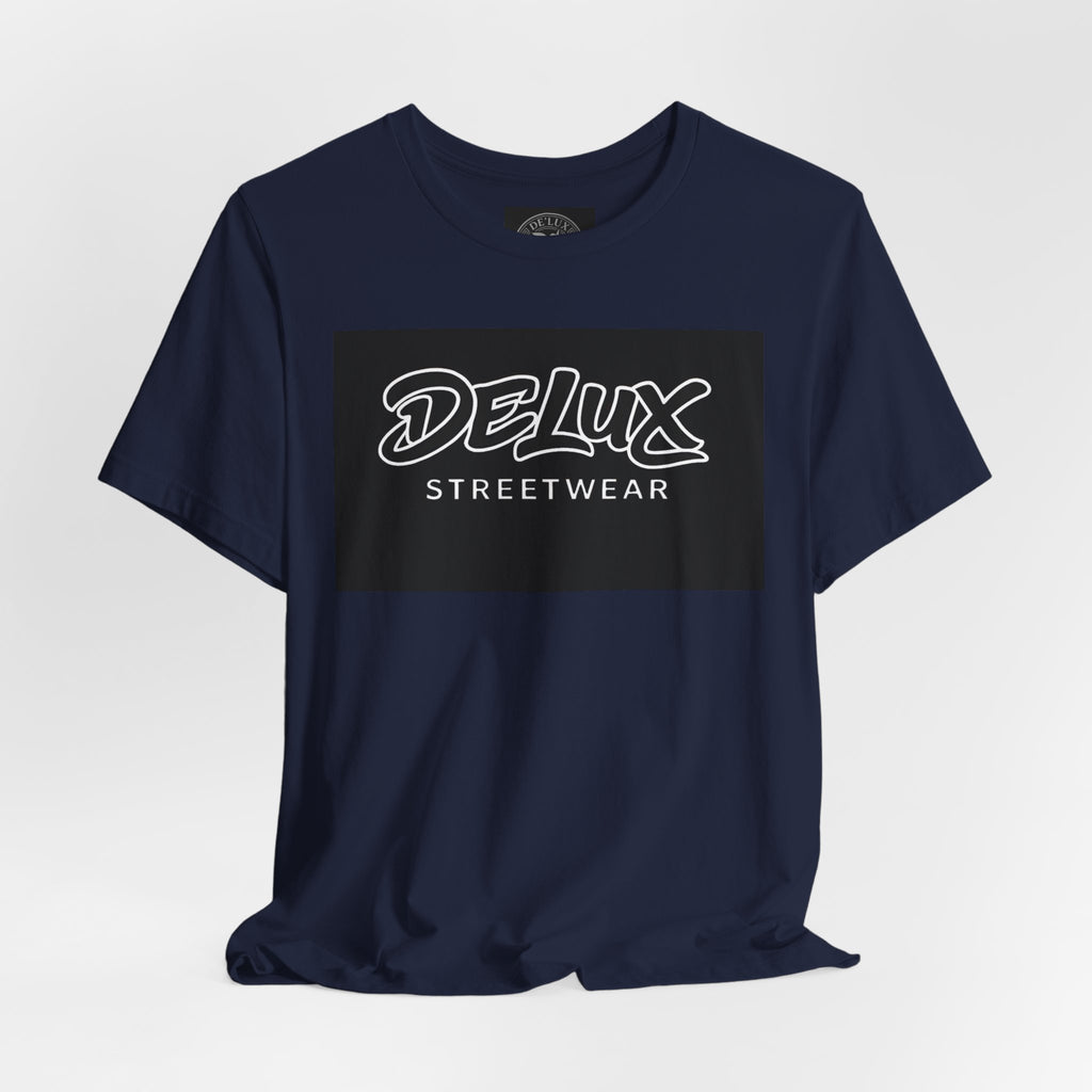 Streetwear Logo T-Shirt — "De'Lux Streetwear" Graphic Tee