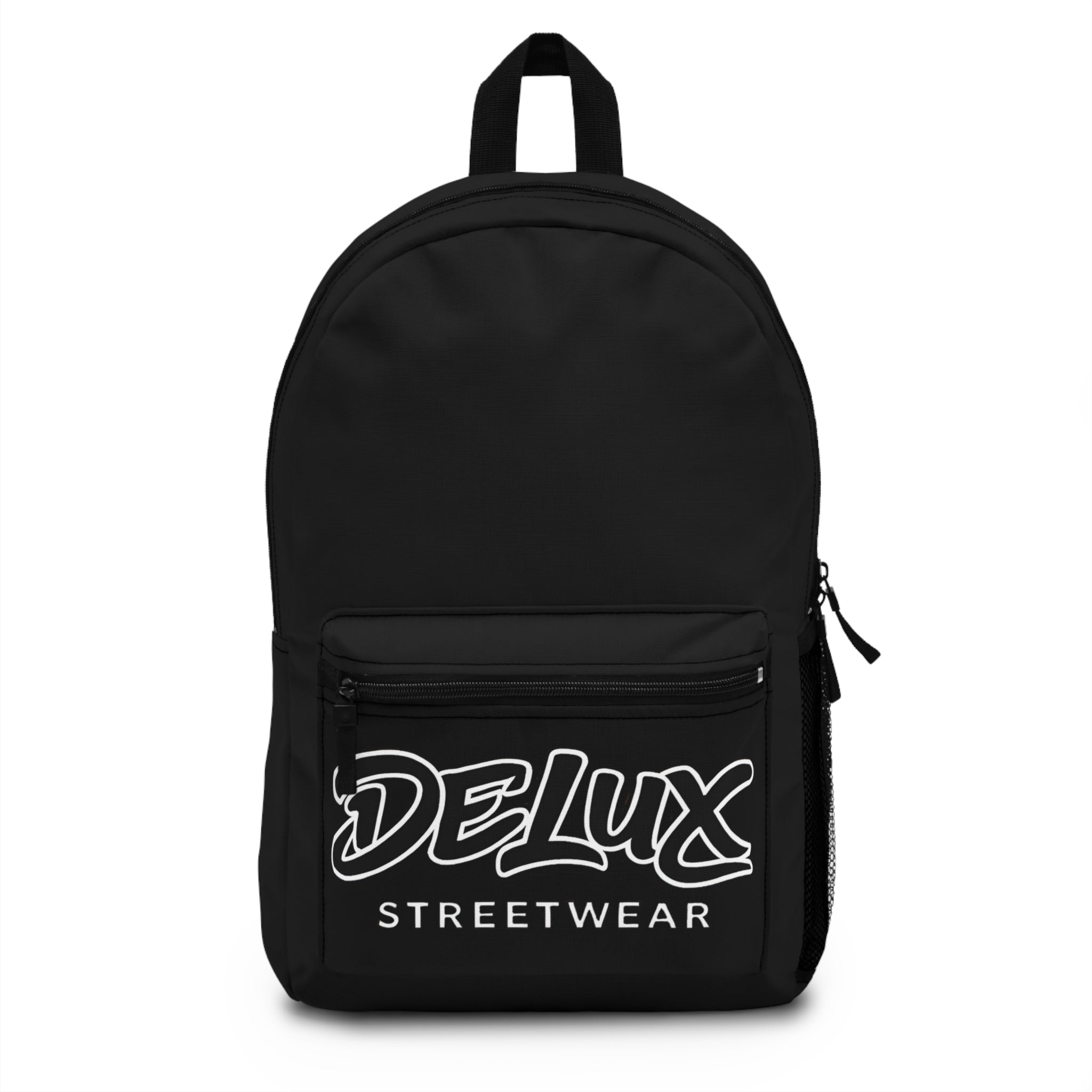 Delux Streetwear Logo Backpack — Urban Skate School Bag