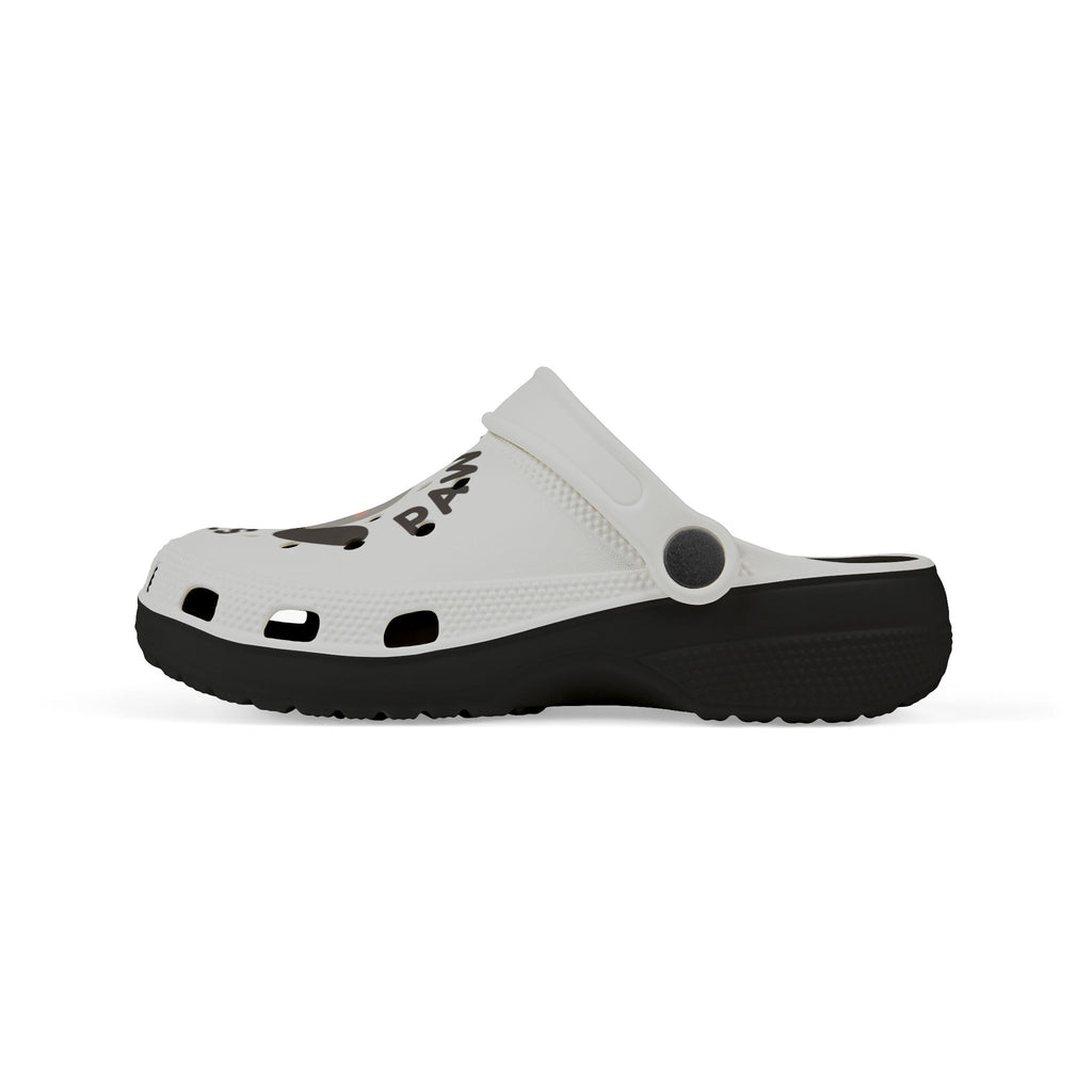 Kids Clogs — "Stay Pawsitive" Puppy EVA Foam Slip-Ons