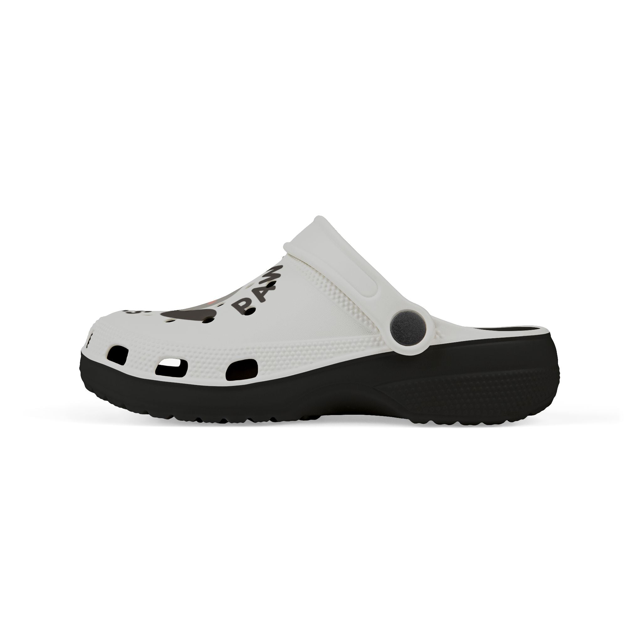 Kids Clogs — "Stay Pawsitive" Puppy EVA Foam Slip-Ons