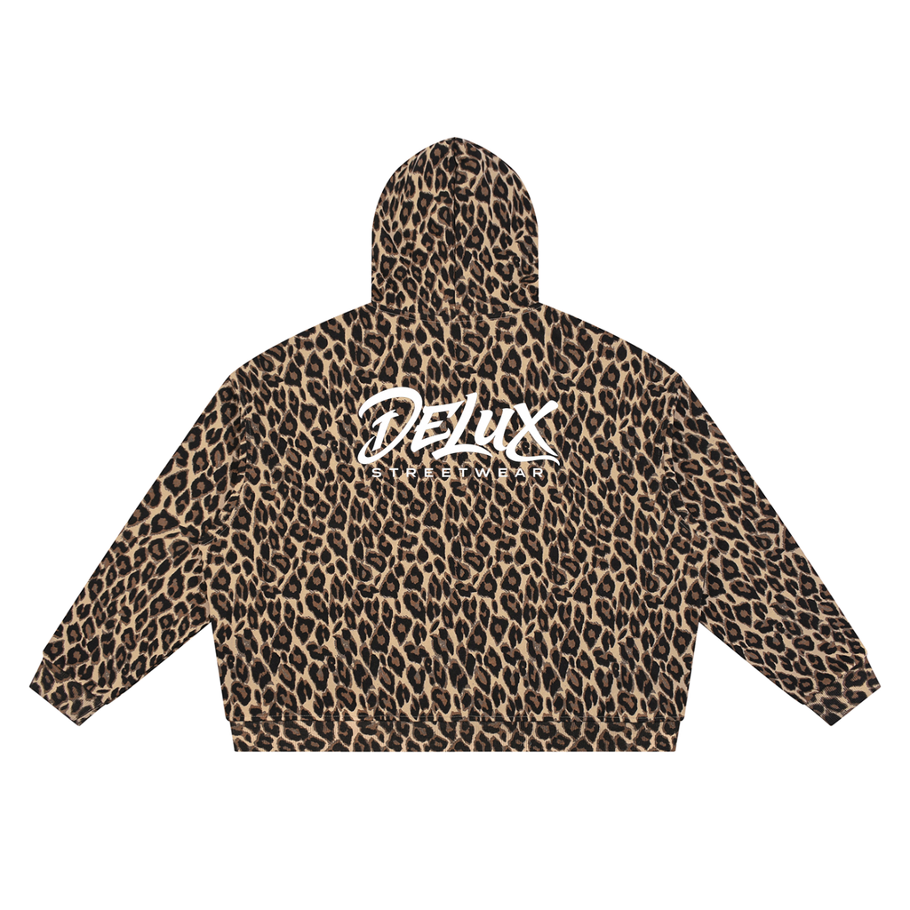 DeLuX  Leopard Full Zip Hoodie