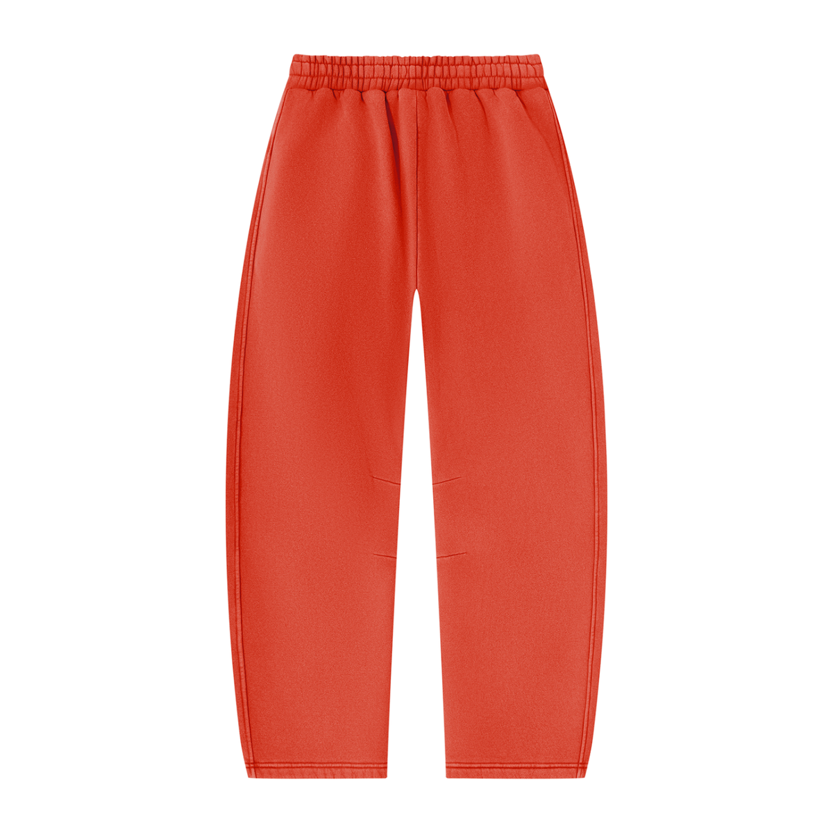 DeLuX  Vintage Wash Barrel Leg Fleece Sweatpants