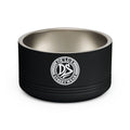 Ceramic-Style Stainless Pet Bowl — 18oz Modern Dog & Cat Feeder