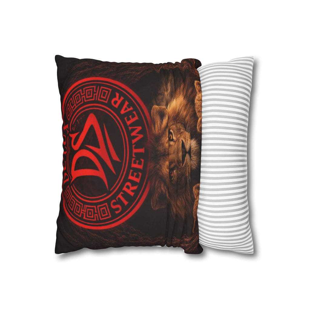 De'Lux Streetwear DS Logo Square Throw Pillowcase