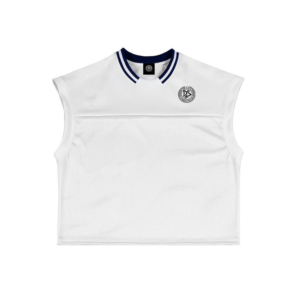 Loose Sleeveless Mesh T-Shirt
