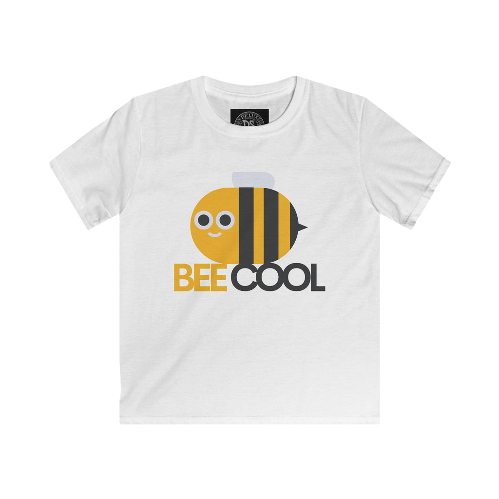 Kids Tee — 'Bee Cool' Cute Bee Graphic Shirt for Children