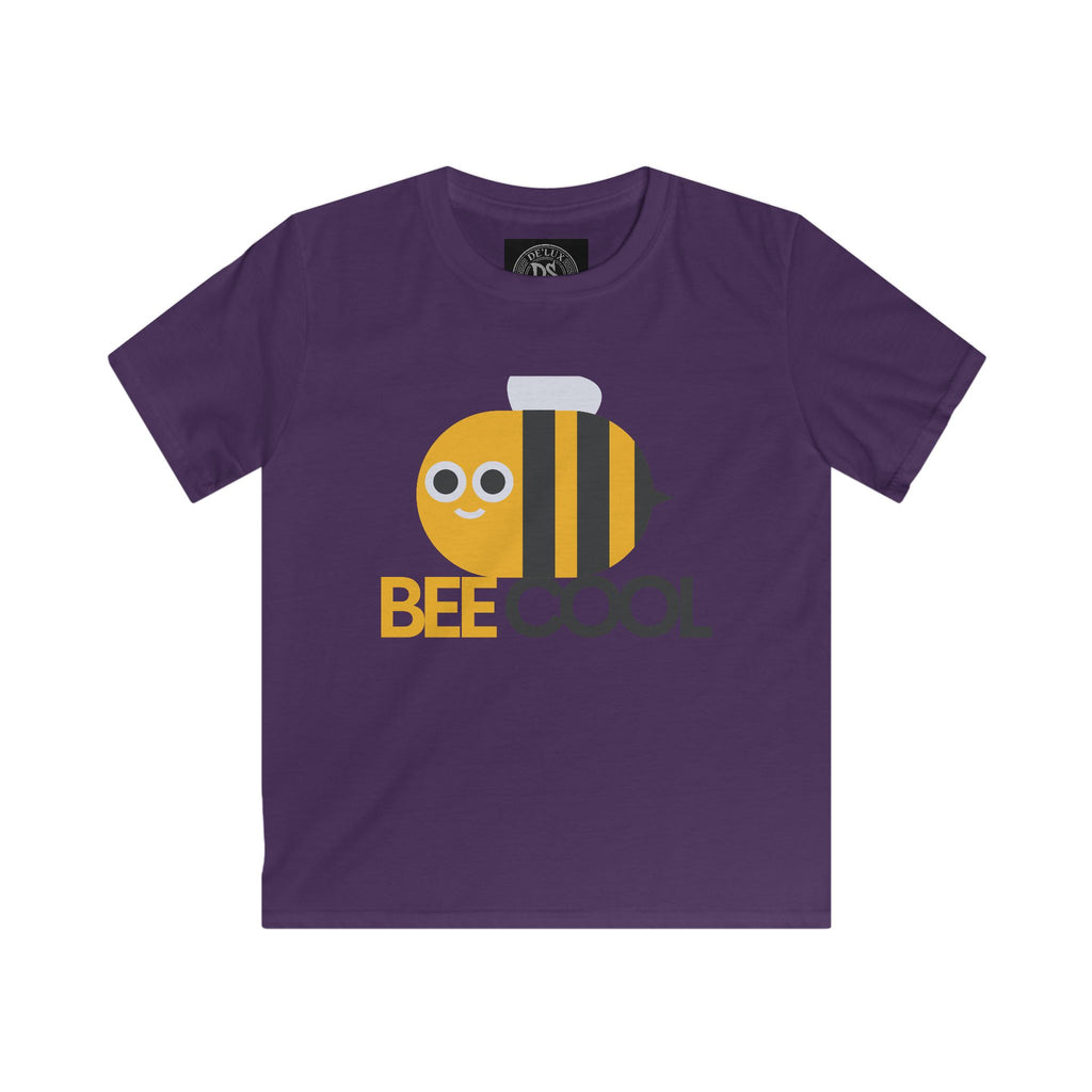 Kids Tee — 'Bee Cool' Cute Bee Graphic Shirt for Children