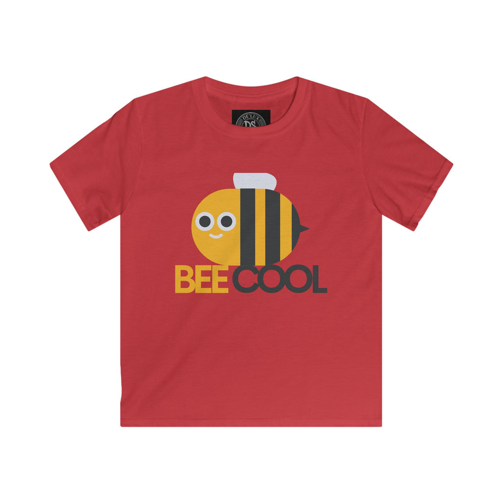 Kids Tee — 'Bee Cool' Cute Bee Graphic Shirt for Children