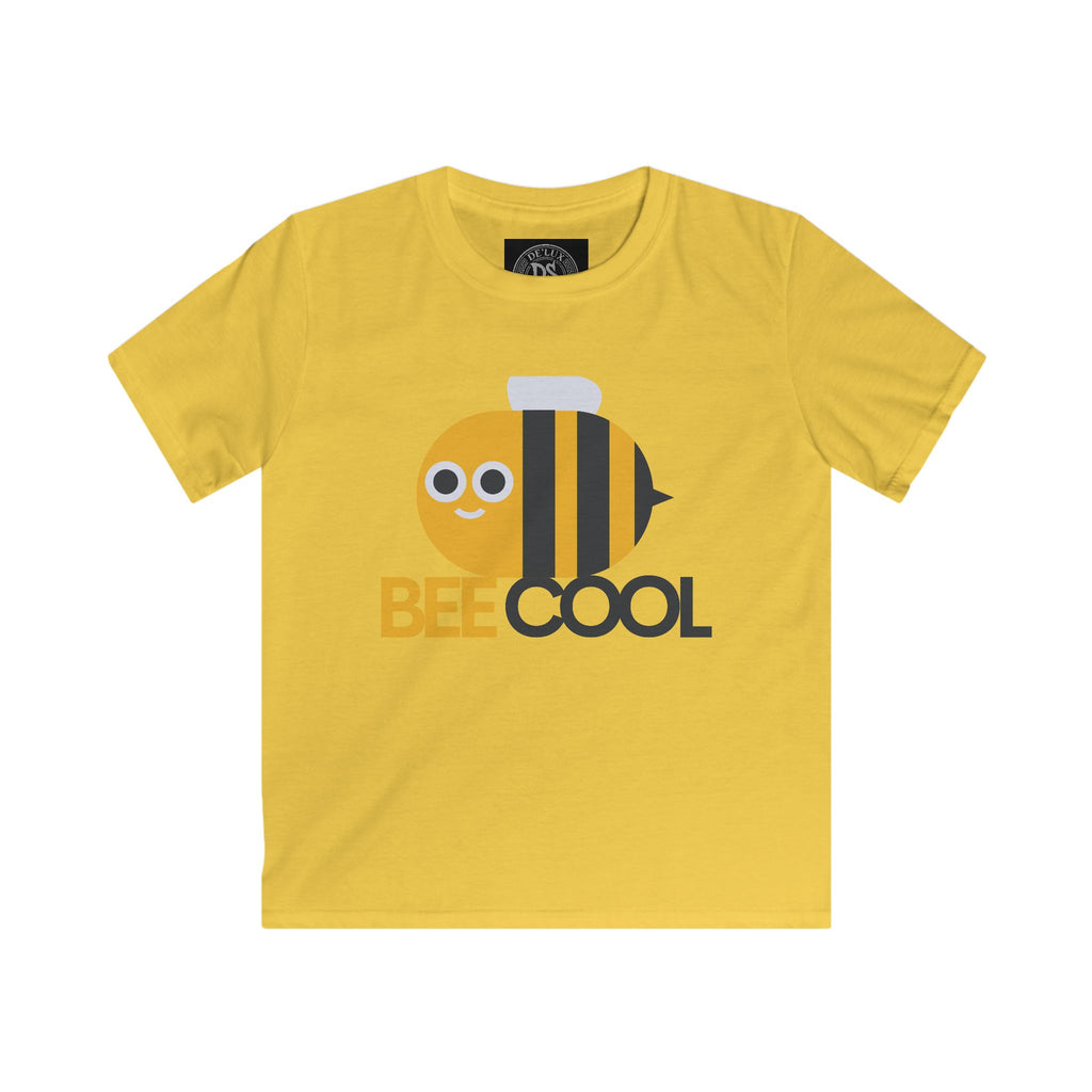 Kids Tee — 'Bee Cool' Cute Bee Graphic Shirt for Children