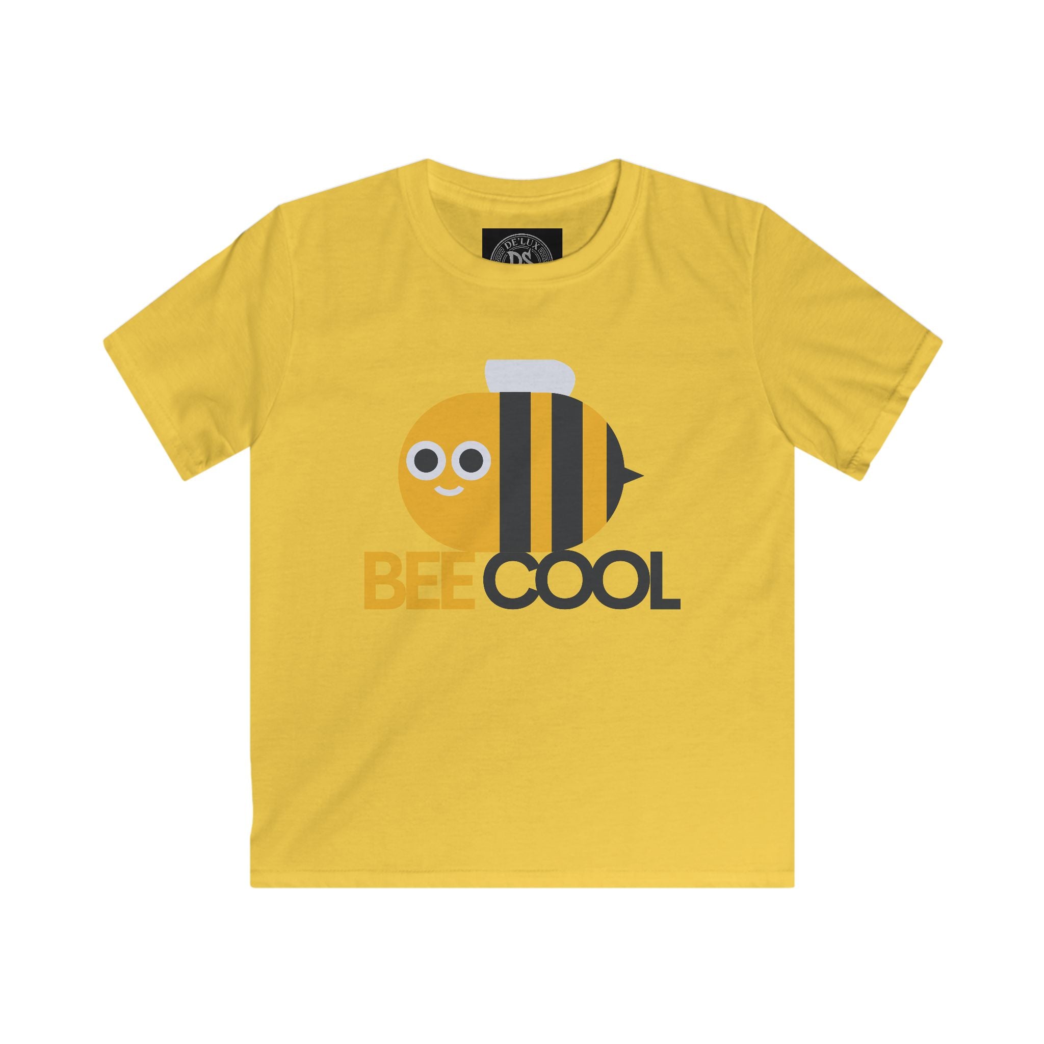 Kids Tee — 'Bee Cool' Cute Bee Graphic Shirt for Children