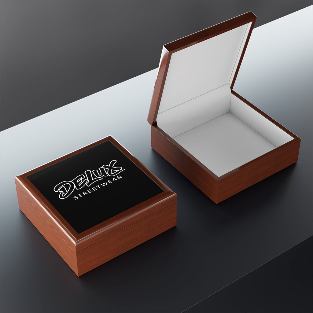 Jewelry Box — Deluxe Streetwear Black Keepsake Box