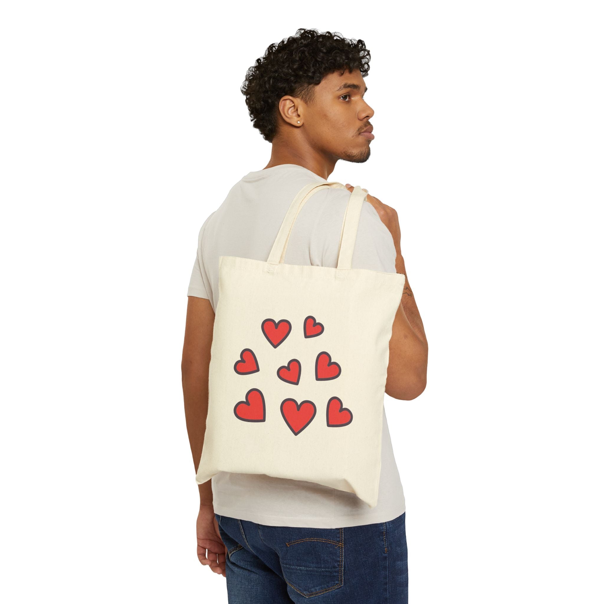 Canvas Tote Bag — De'Lux Streetwear Logo Eco Shopper