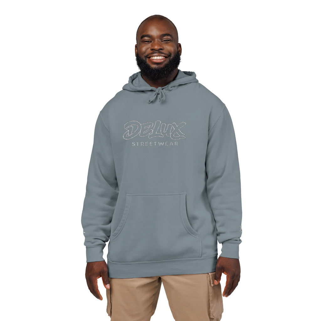Vintage Green ‘Delux’ Pigment-Dyed Hoodie