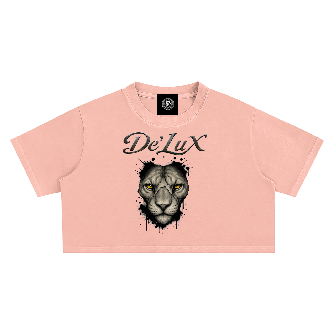 Panther Snow Washed Crop Top