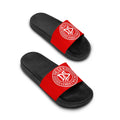 Delux Streetwear Women's Red Logo Slide Sandals