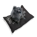 Delux Streetwear Black Pet Bed – Plush Dog & Cat Cushion