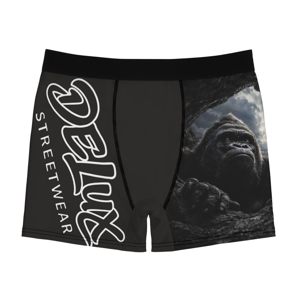 DeLUX Gorilla Print Boxer Briefs — DELUX Streetwear All-Over Print Men’s Underwear