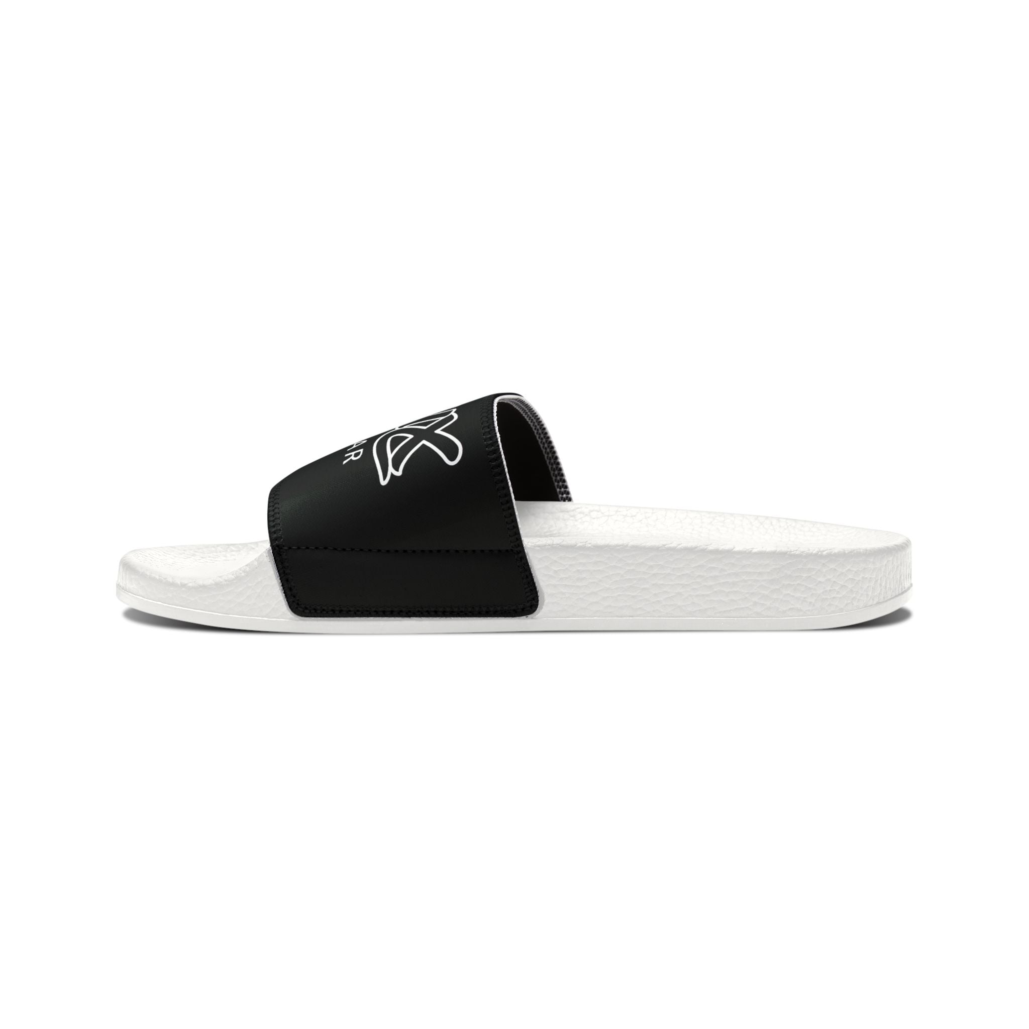 Youth Slide Sandals — 'Delux Streetwear' Adjustable Removable-Strap Pool & Casual Slides