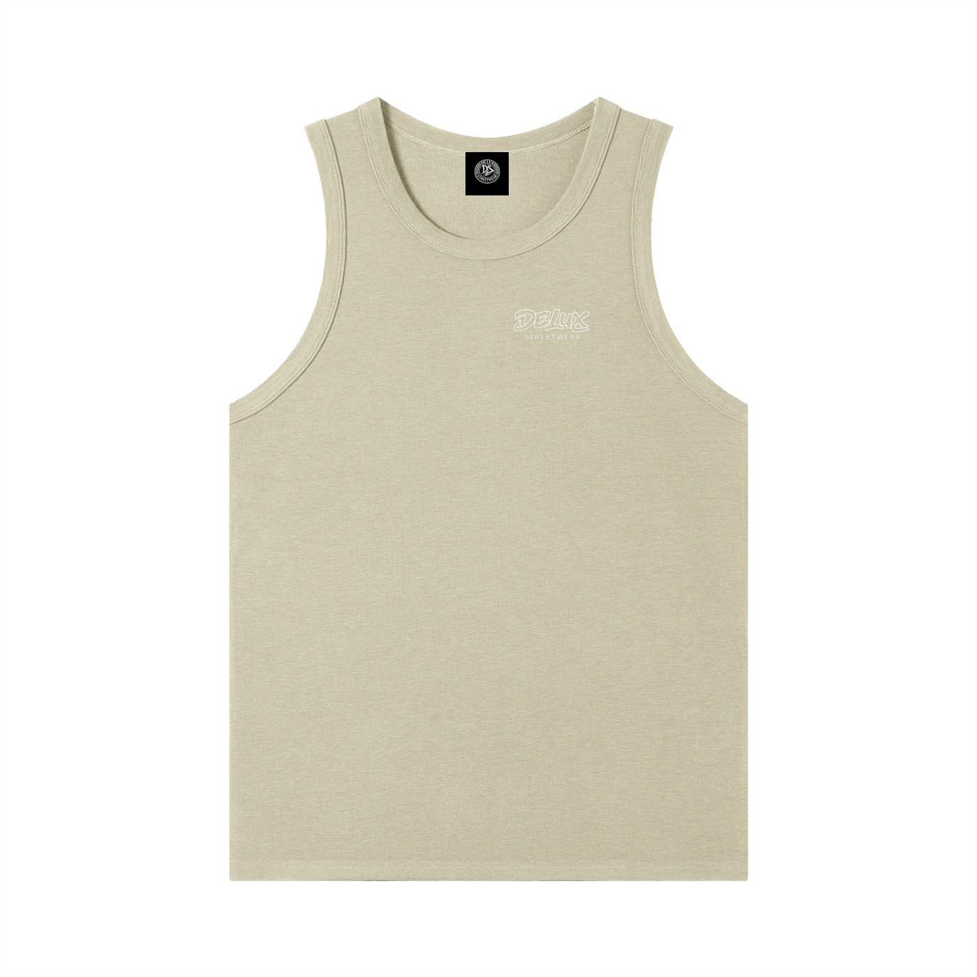 DeLuX Men's Heavyweight Ribbed Tank Top