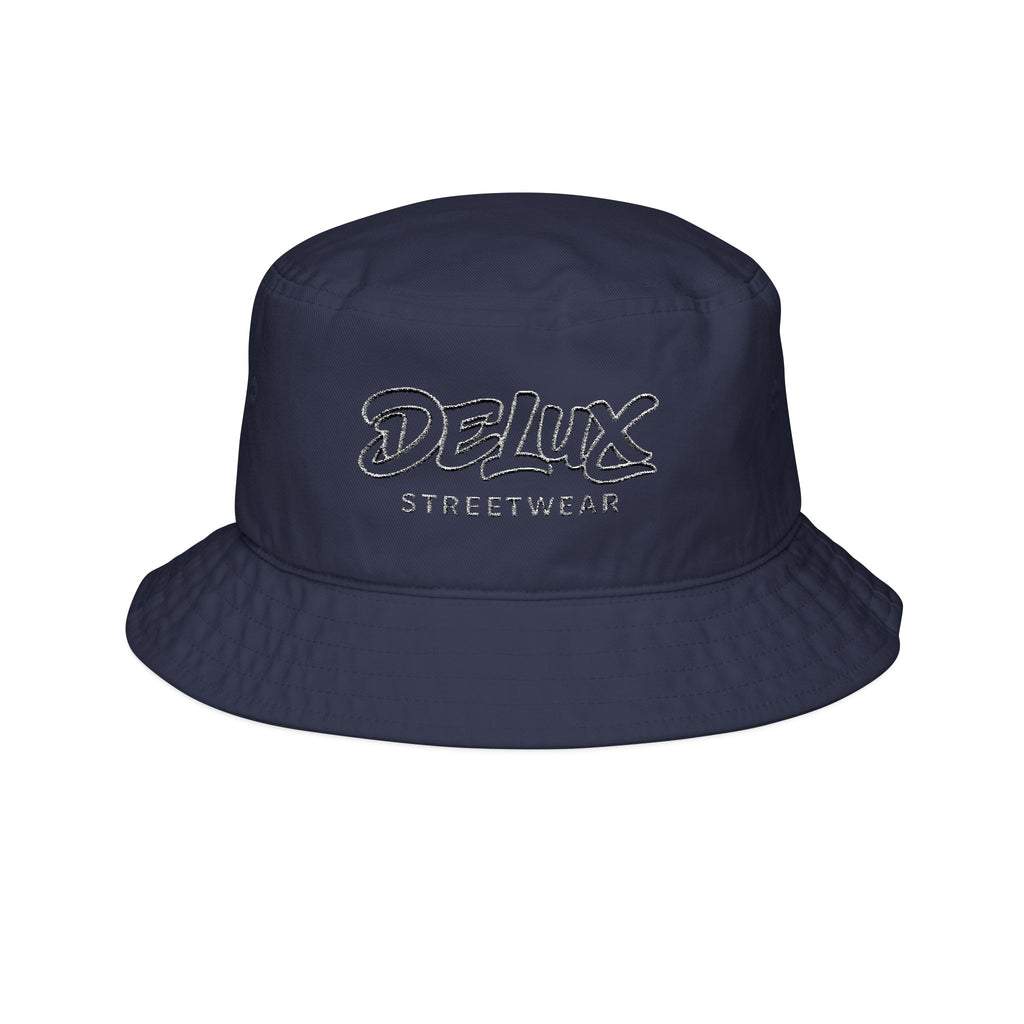 Delux Streetwear Embroidered Bucket Hat — Urban Casual Sun Hat
