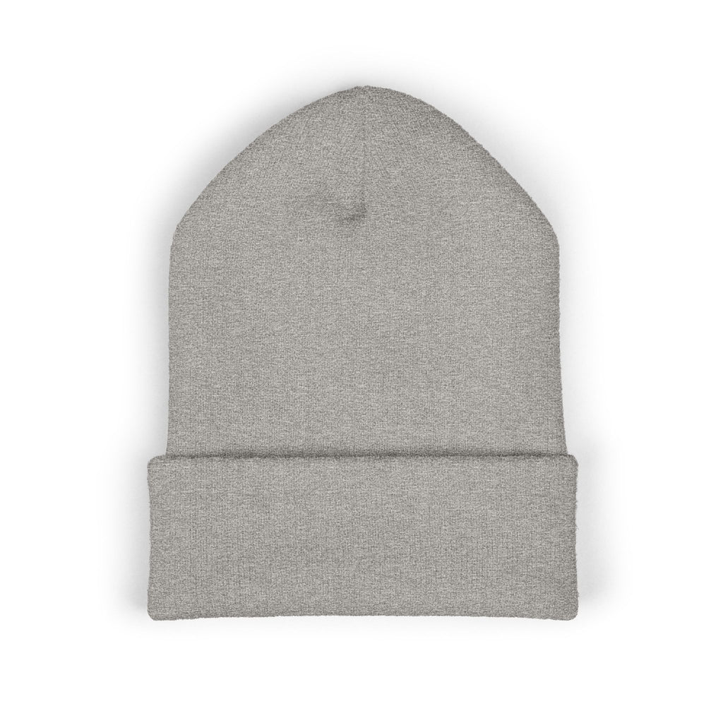 Delux Streetwear Embroidered Cuffed Beanie — Bold Knit Hat