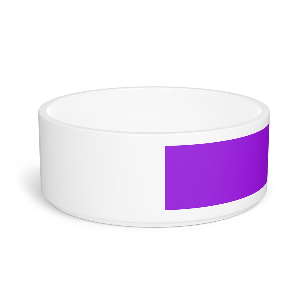 Pet Bowl — De'LuX Purple Butterfly Ceramic Pet Bowl