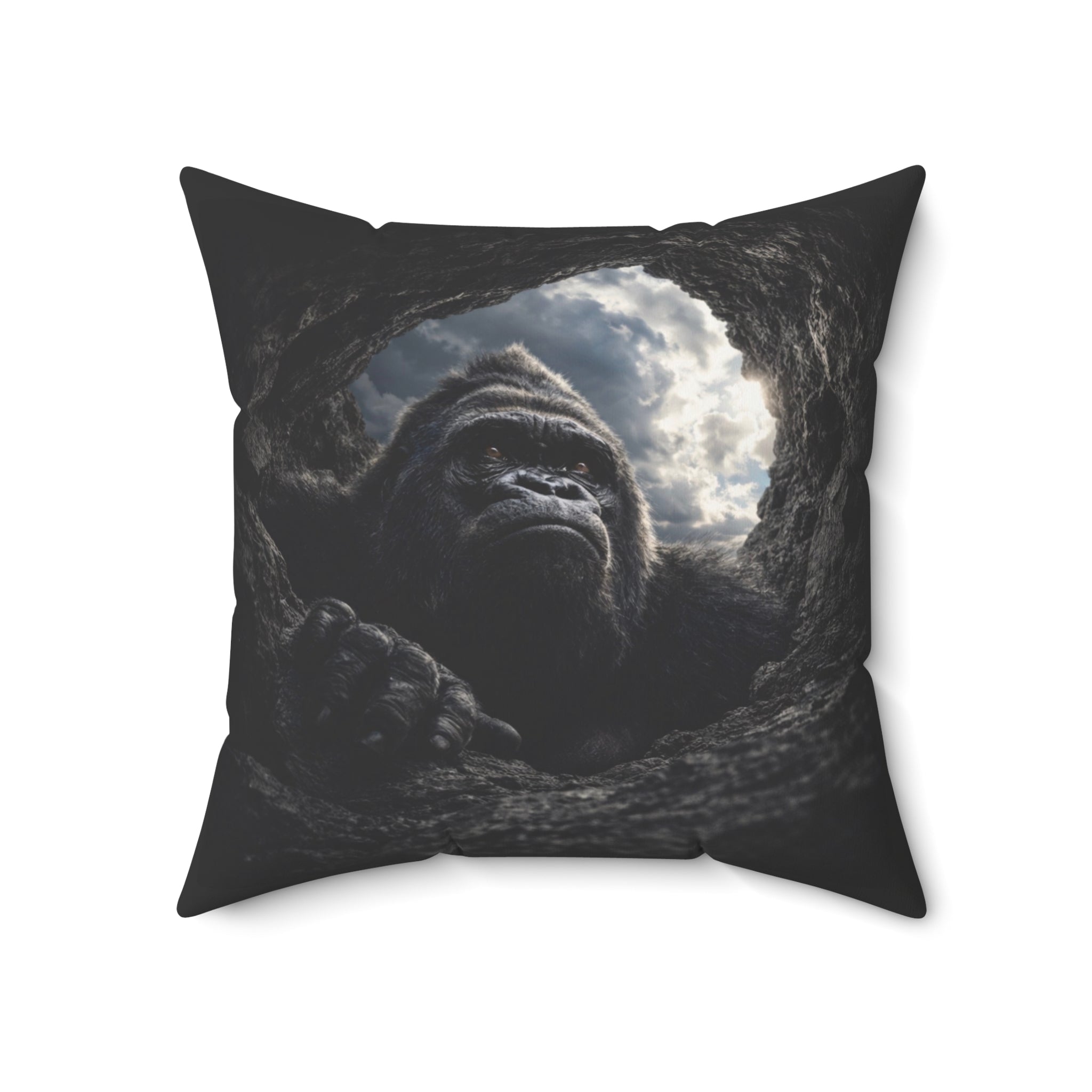 Spun Polyester Square Pillow