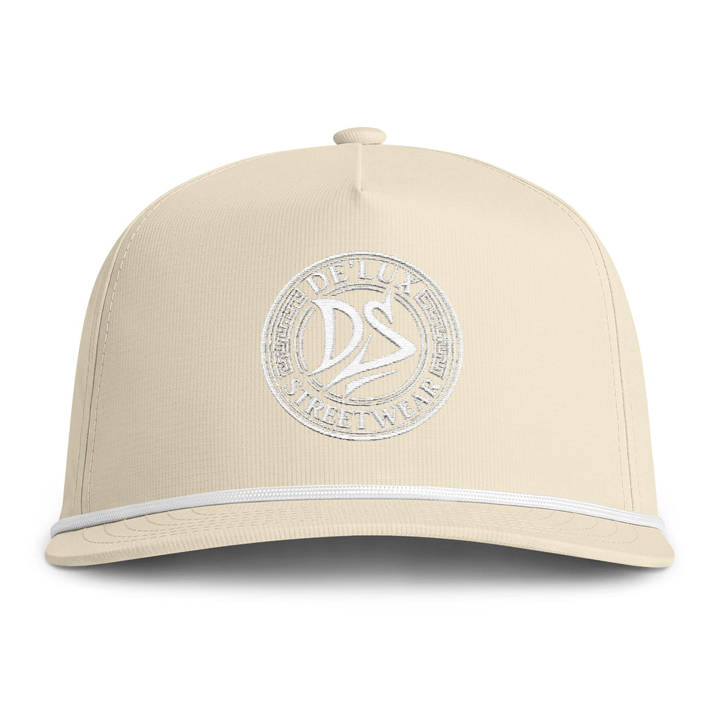 Sunwashed Rope Cap — Vintage Distressed DS Logo Hat