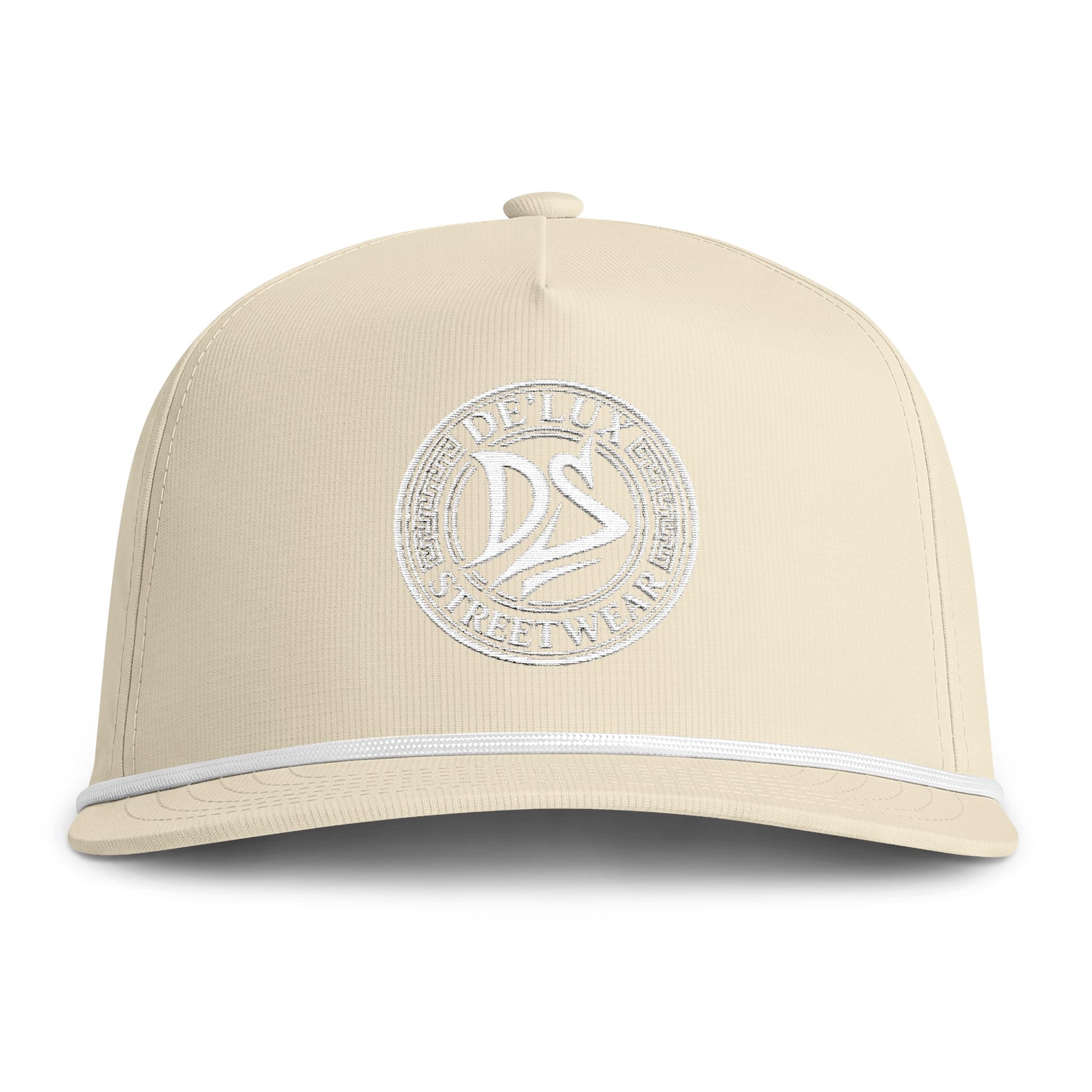 Sunwashed Rope Cap — Vintage Distressed DS Logo Hat