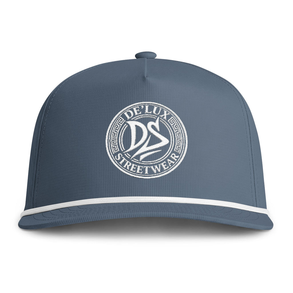 Sunwashed Rope Cap — Vintage Distressed DS Logo Hat