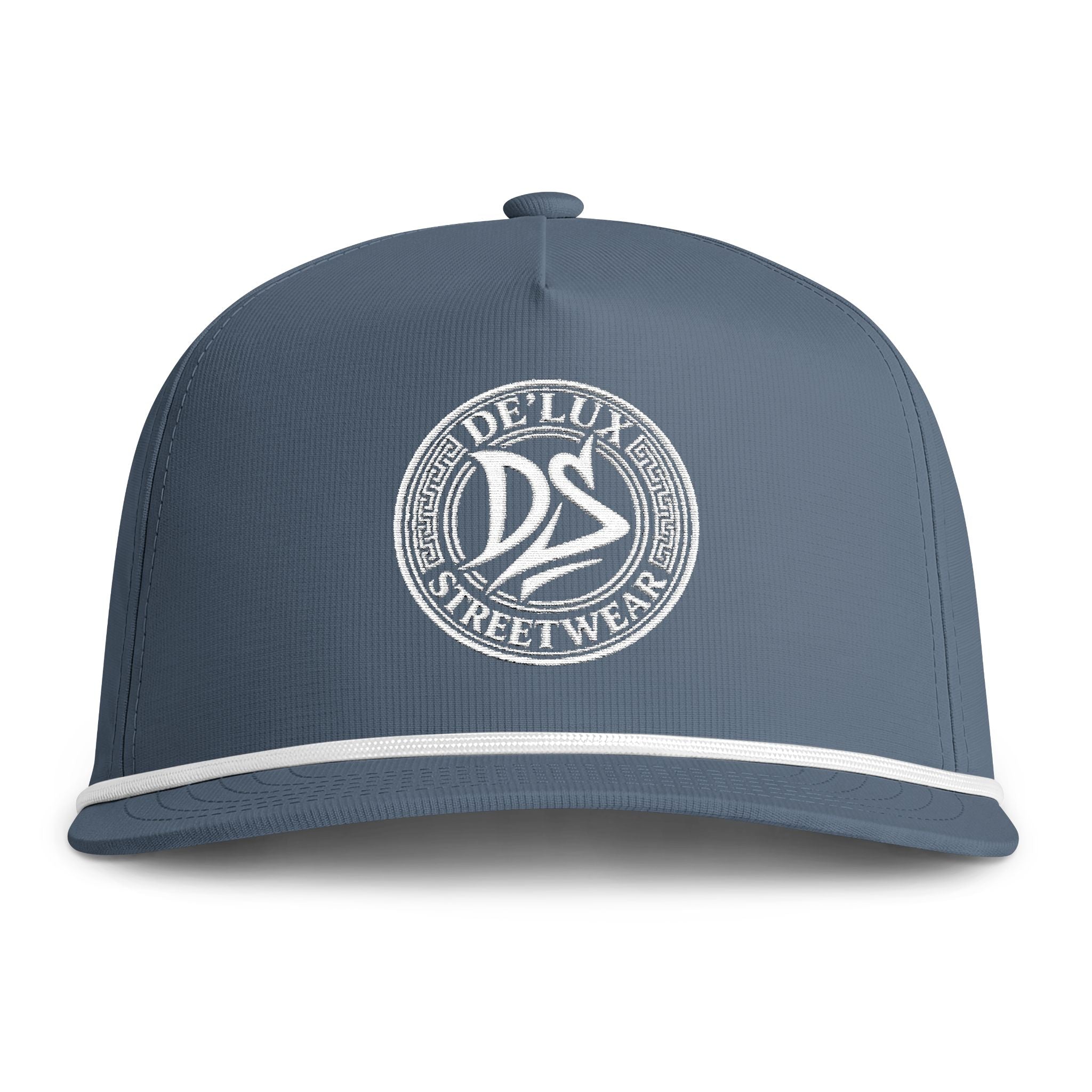 Sunwashed Rope Cap — Vintage Distressed DS Logo Hat