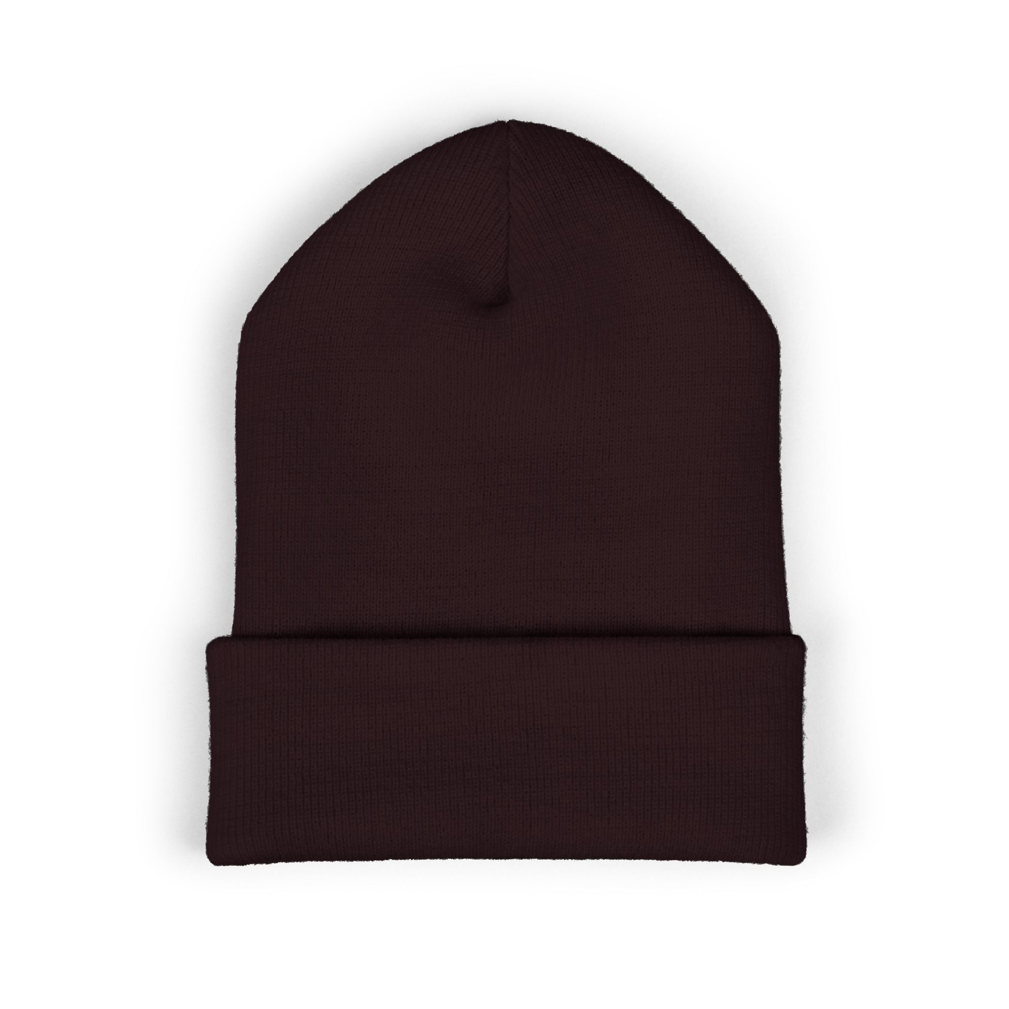 Delux Streetwear Embroidered Cuffed Beanie — Bold Knit Hat