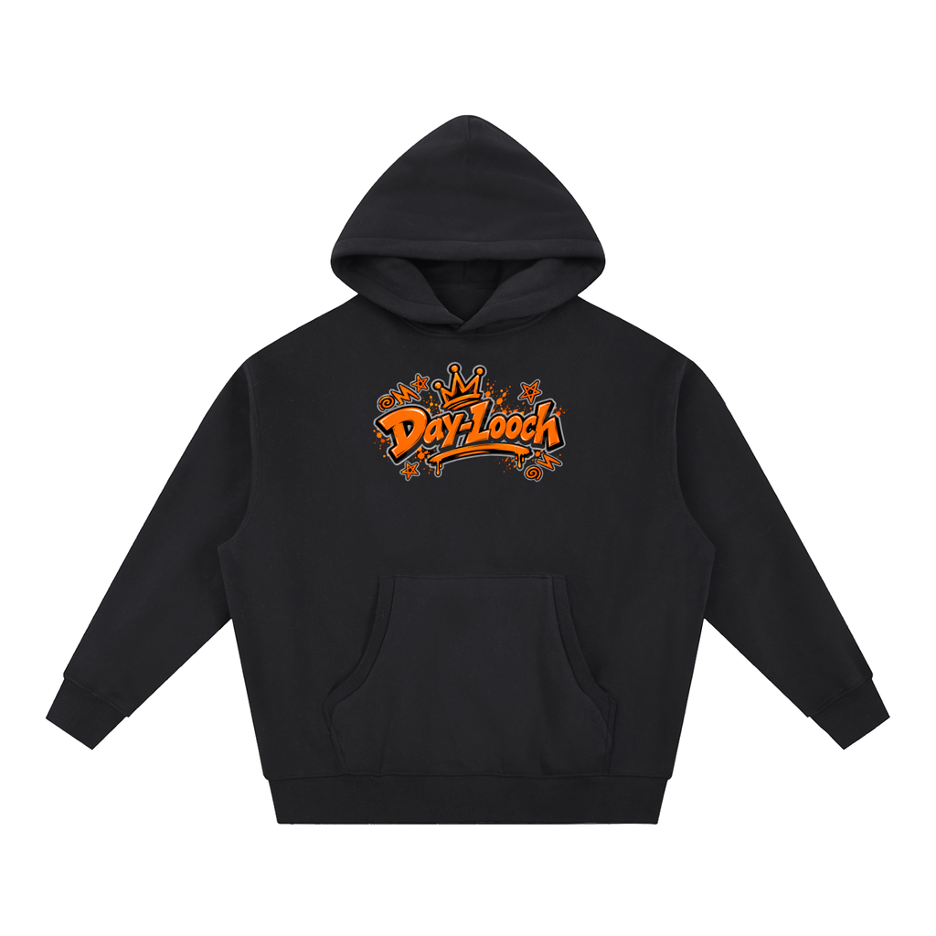 DeLuX Oversized Boxy Fit Fleece Hoodie
