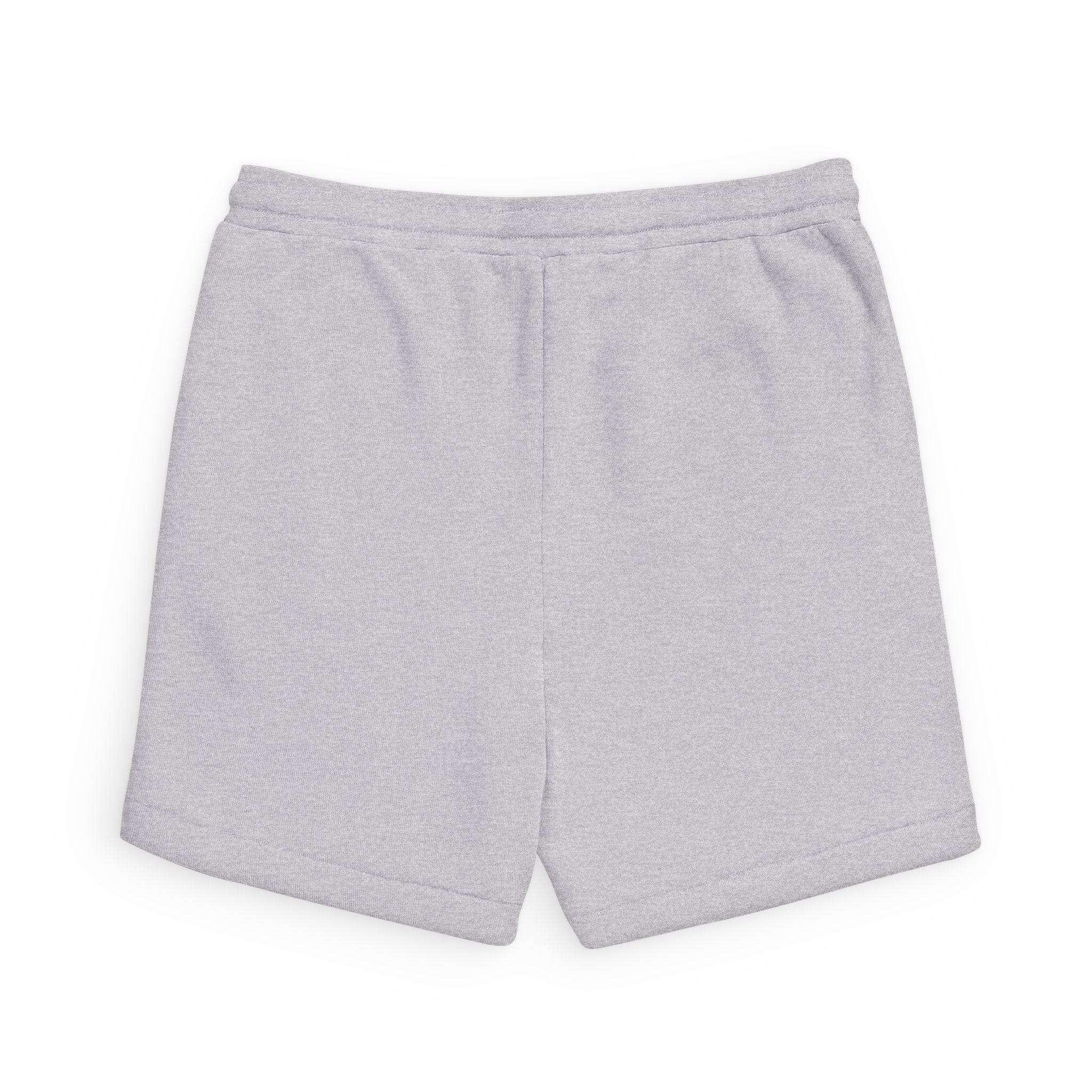 New Day Graphic Sweatshorts — Cozy Grey Fleece Lounge Shorts