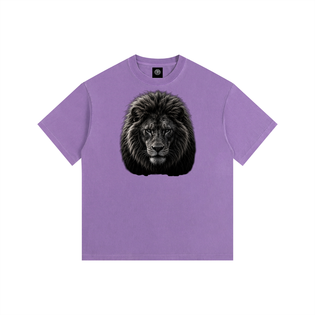KING II Vintage Washed Oversized Cotton T-Shirt