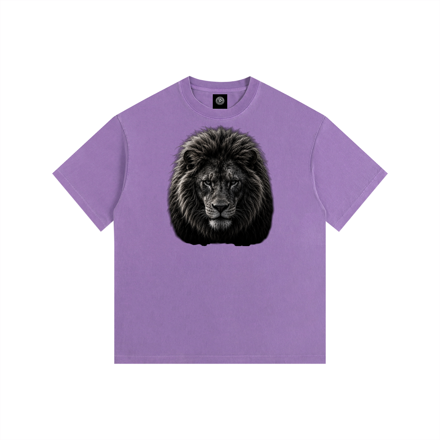 KING II Vintage Washed Oversized Cotton T-Shirt