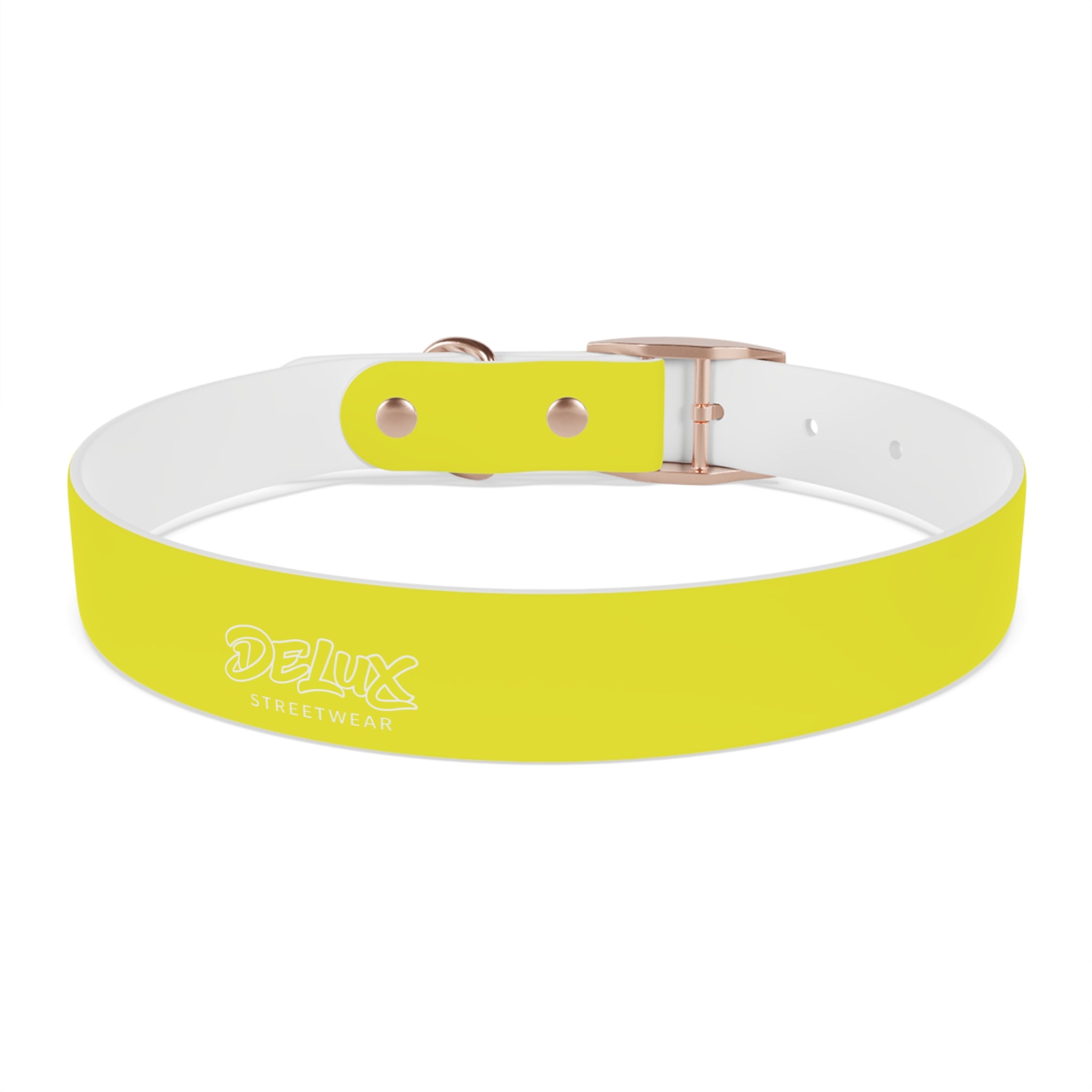 Neon Yellow Reflective Dog Collar — High-Visibility Safety Collar for Pets
