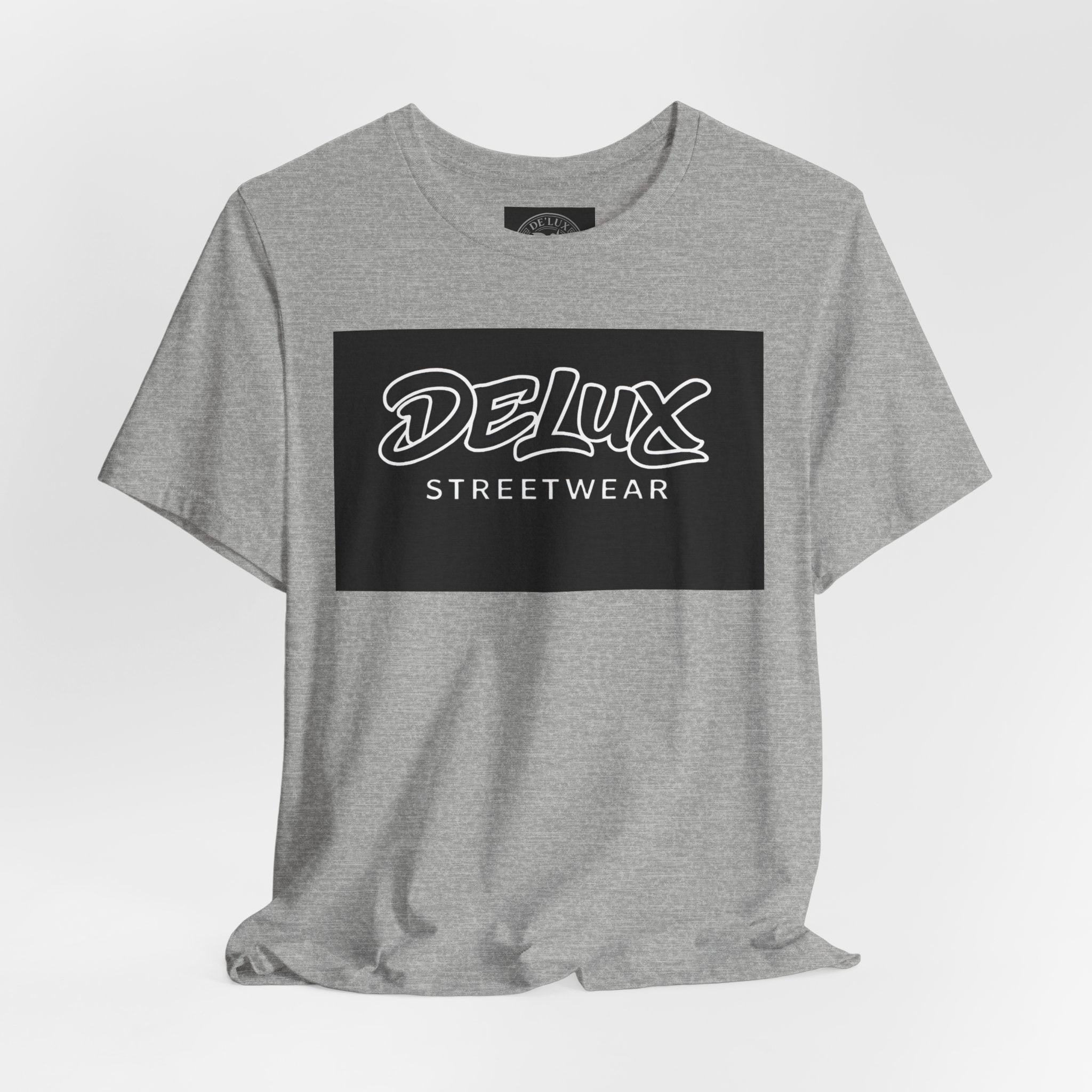 Streetwear Logo T-Shirt — "De'Lux Streetwear" Graphic Tee