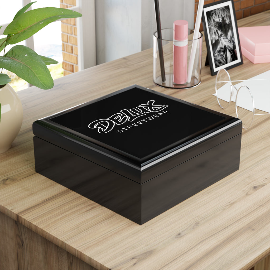 Jewelry Box — Deluxe Streetwear Black Keepsake Box