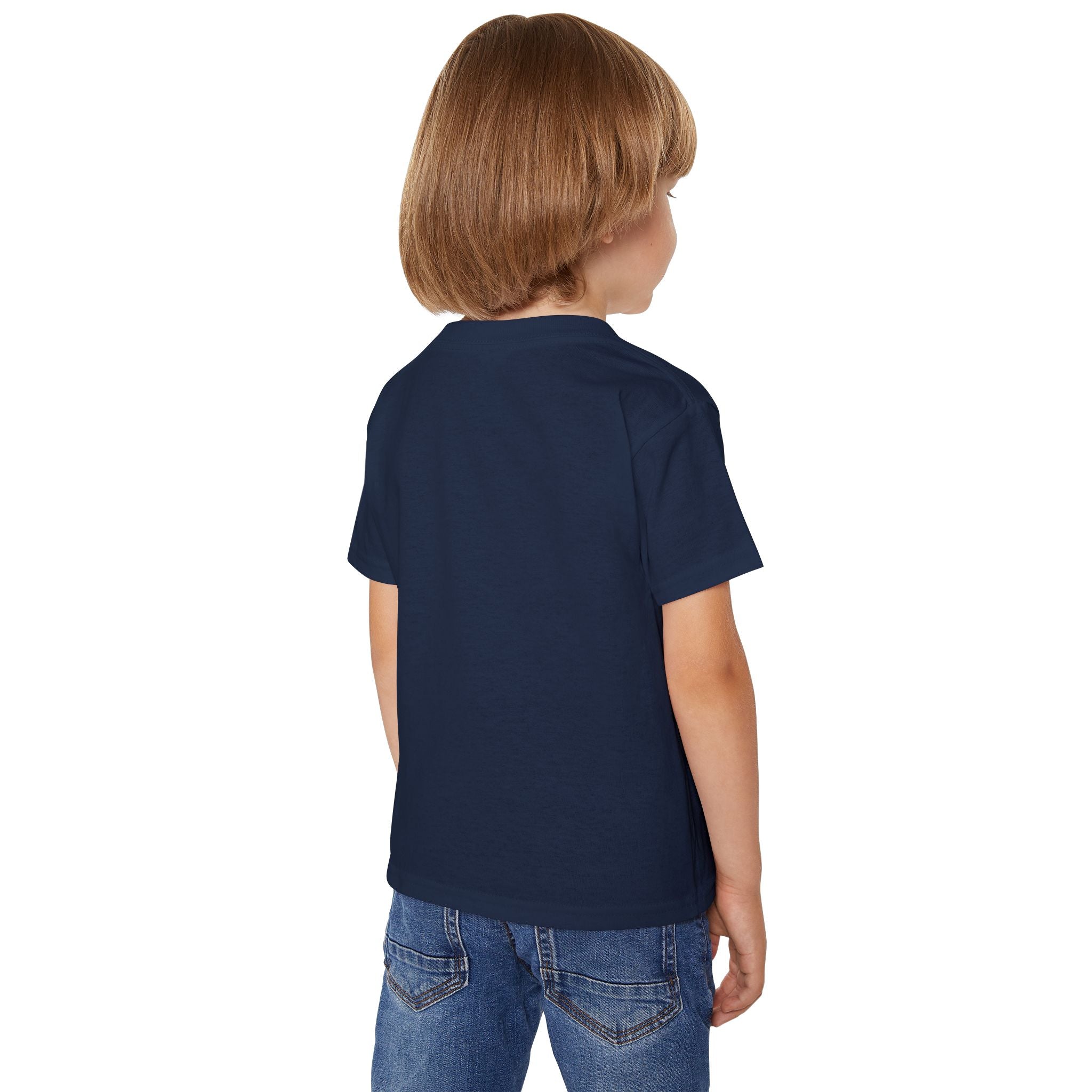 Toddler T-Shirt — "Stay Pawsitive" Cute Winking Puppy Kids Tee