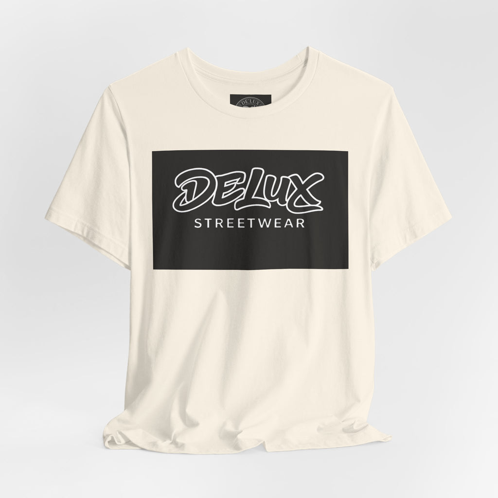 Streetwear Logo T-Shirt — "De'Lux Streetwear" Graphic Tee