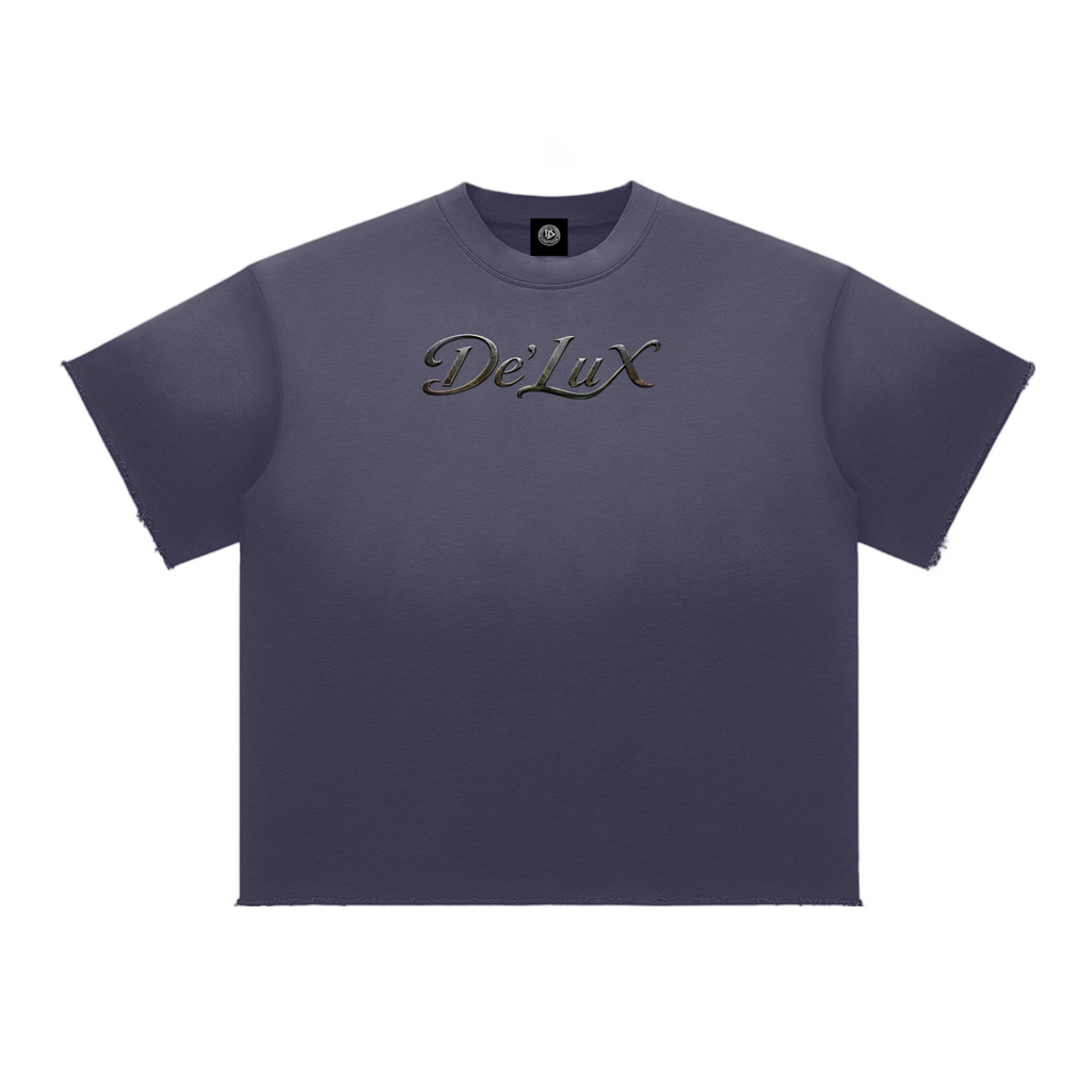 Sun Fade Raw Edge T-Shirt