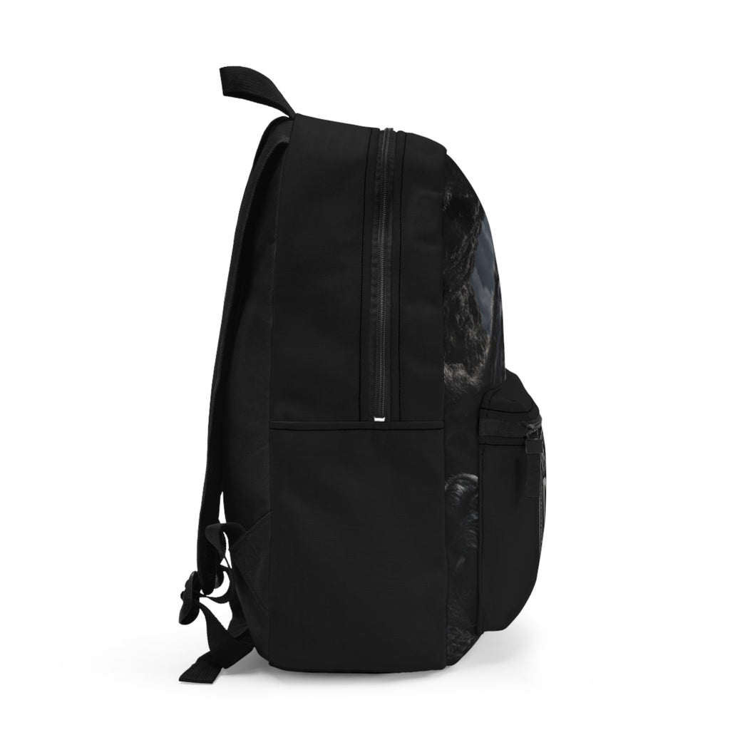 Gorilla Storm Graphic Backpack — De'Luxe Streetwear Logo
