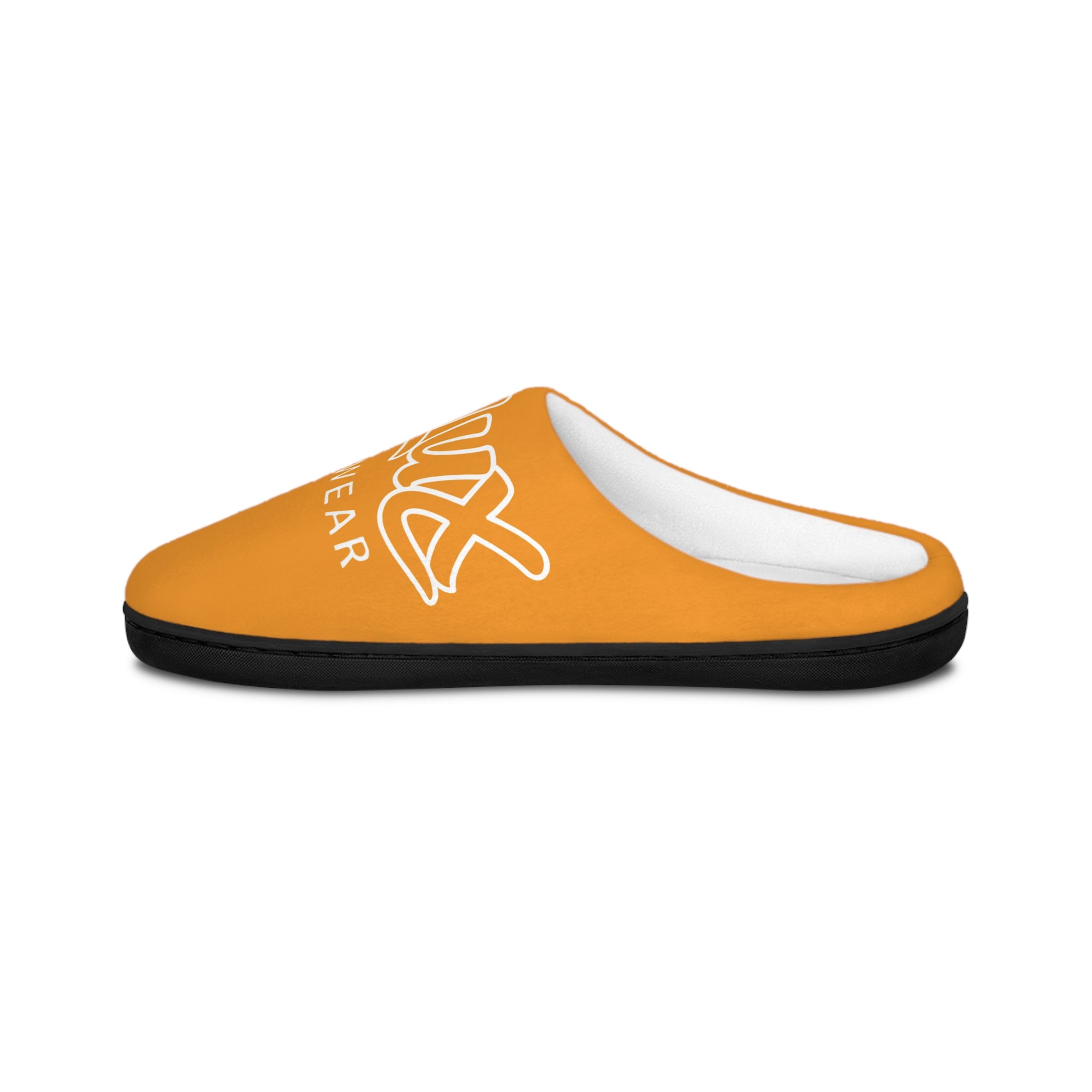 Indoor Slippers - Orange "Delux Streetwear" Comfortable Men’s House Shoes
